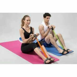 DỤNG CỤ TẬP CƠ BỤNG (DÂY KÉO LÒ XO)
