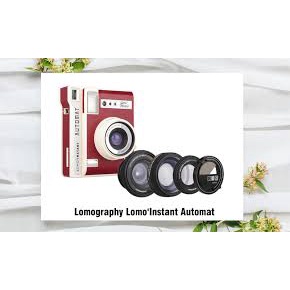 Máy chụp ảnh lấy ngay Lomo'Instant Automat Glass + 3 lens