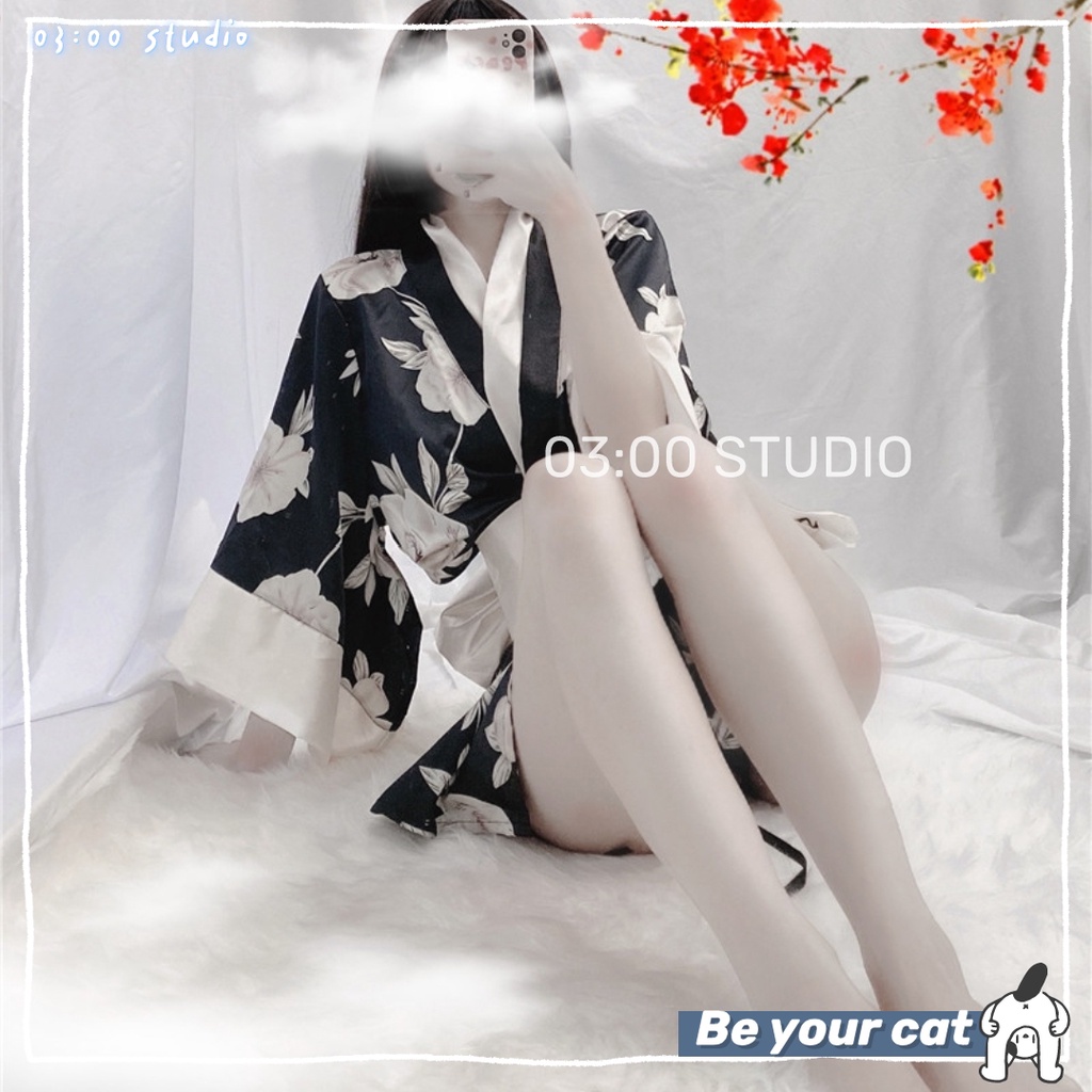 （Giao hàng bảo mật）🖤Đồ ngủ sexy🖤Freeship🖤Kimono Cosplay Hầu Gái Nhật Bản váy ngủ anime Cô Giúp Việc Quyến Rũ---020