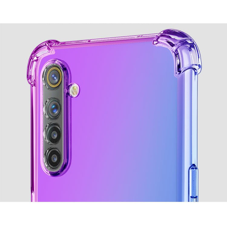 Ốp lưng Oppo Realme 6 dẻo TPU đa sắc nhiều màu chống sốc cao cấp 2