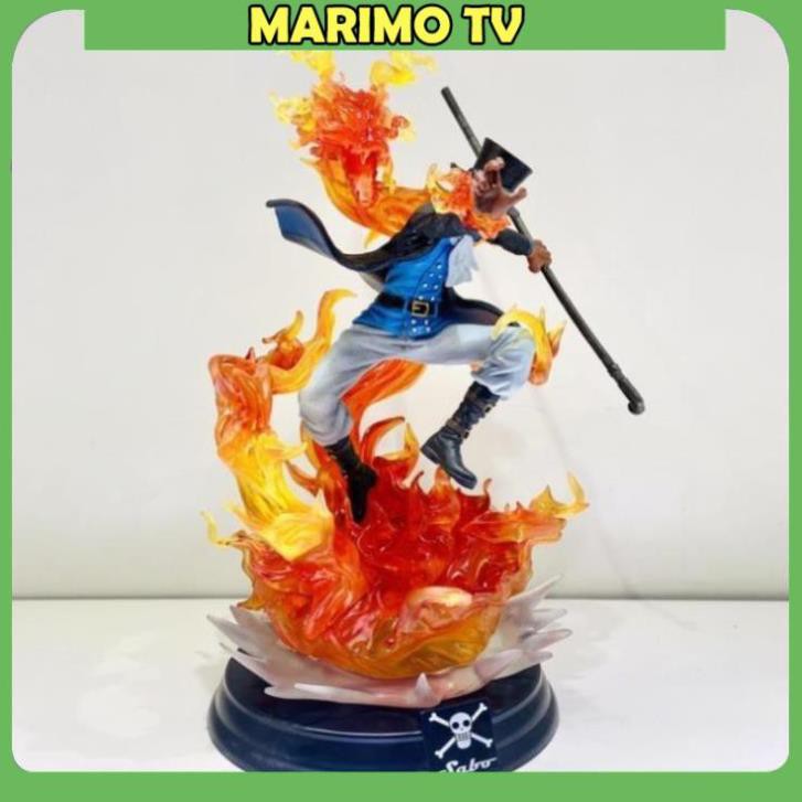 Mô Hình Sabo Cao 30cm - Tổng Tham Mưu Trưởng Của Quân Cách Mạng Trạng Thái Chiến Đấu -Tượng Figure One Piece[MARIMO]