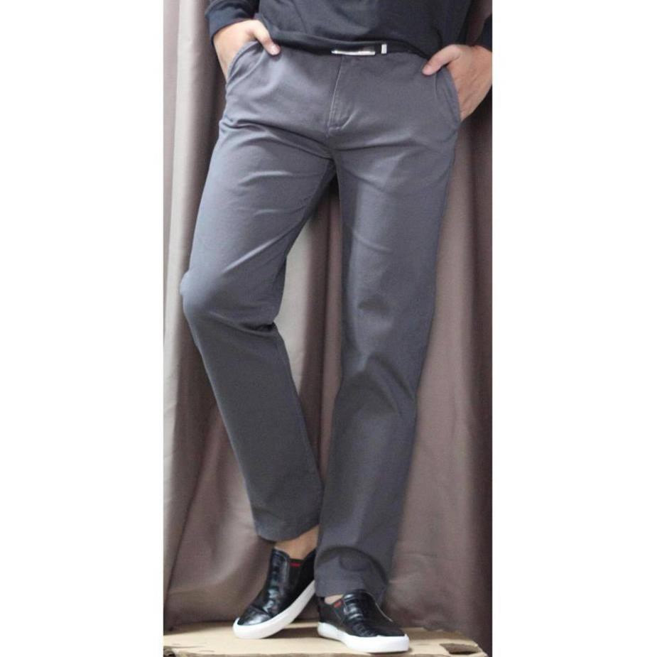 Quần Kaki Nam, Dáng Thời Trang, Trẻ Trung, Lịch Sự, Giá Rẻ, Chất Vải Mềm, Mặc Thoải Mái