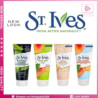 Sữa rửa mặt tẩy tế bào chết ST.Ives 170g
