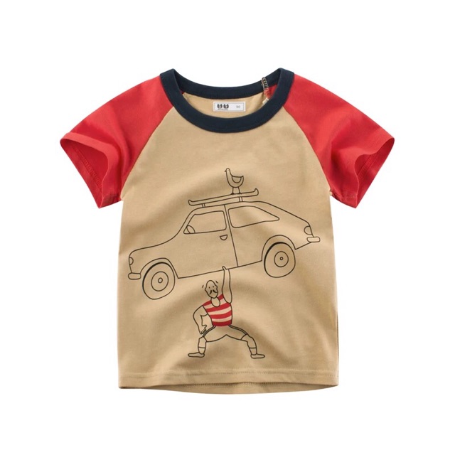 Áo phông bé trai mùa hè