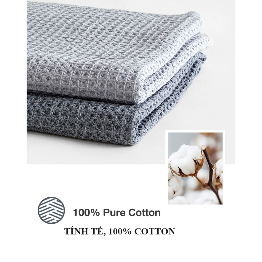 UTICI chăn sofa cotton waffle, kiểu mới muji , thoải mái và mềm mại, chăn ngủ trưa văn phòng, sofa blanket