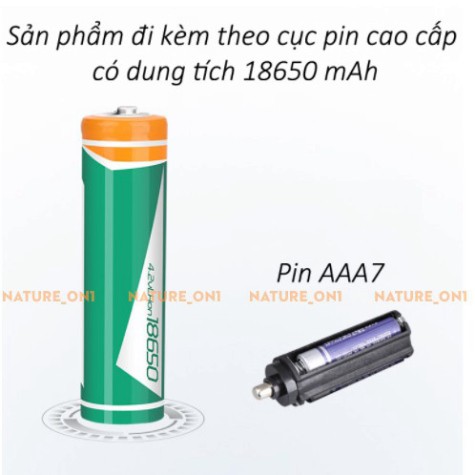 Đèn pin siêu sáng Hợp Kim Chống Nước - Pin Có Thể Sạc Lại - Full Box (Bảo Hành 12 Tháng)