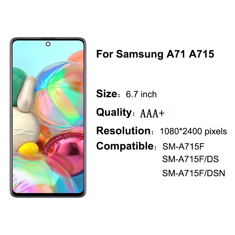 Màn Hình Samsung Galaxy A71 A715 A715F A715FD