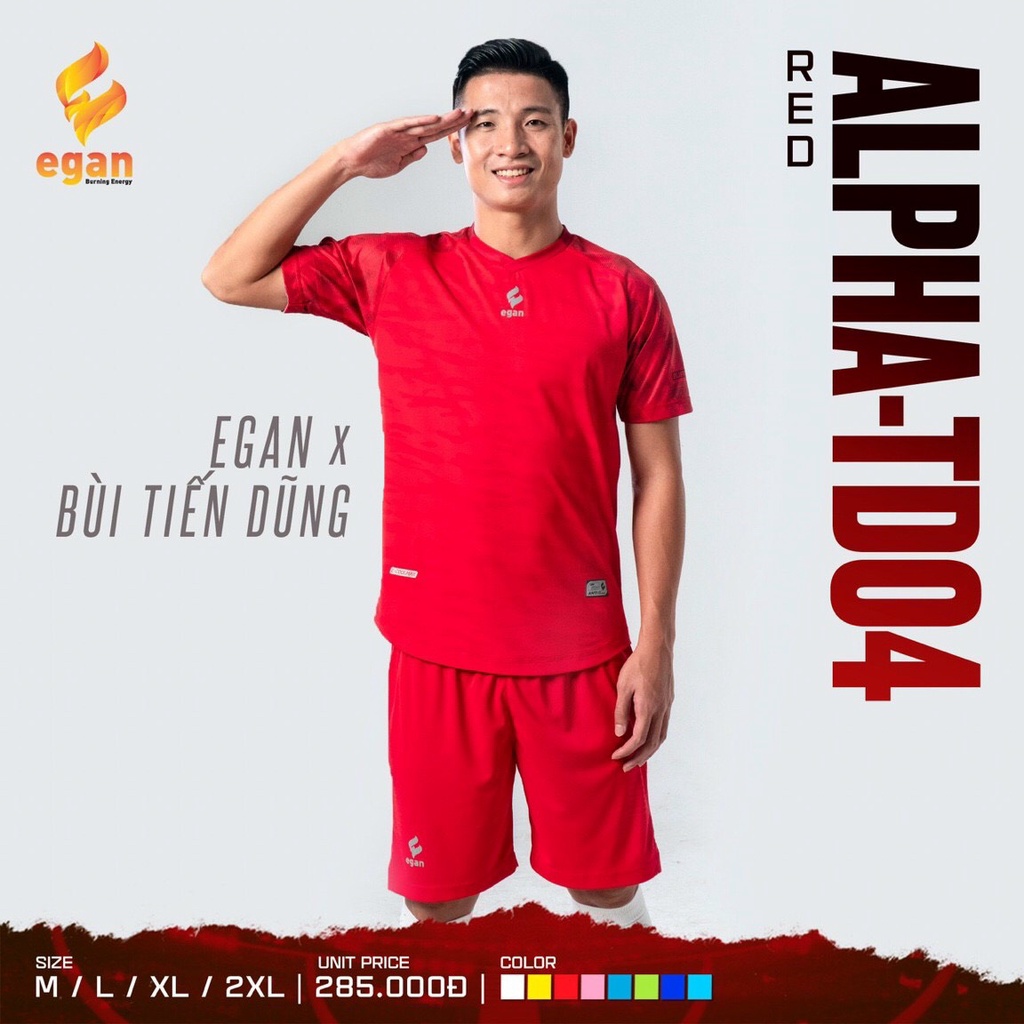Quần Áo Bóng Đá Thiết Kế Chính Hãng 𝐄𝐆𝐀𝐍 𝐱 𝐁𝐔𝐈 𝐓𝐈𝐄𝐍 𝐃𝐔𝐍𝐆