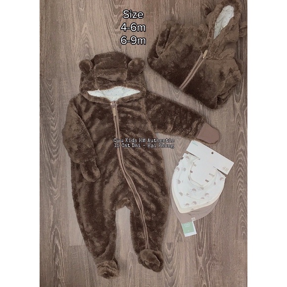 Body gấu ủ Hm