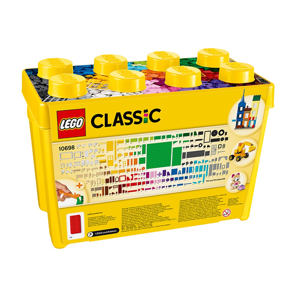 LEGO CLASSIC 10698 Thùng Gạch Lớn Classic Sáng Tạo ( 790 Chi tiết) Đồ chơi lắp ráp sáng tạo