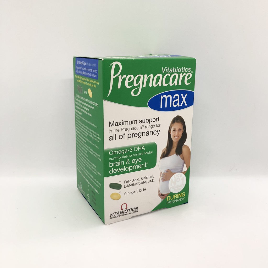 Vitamin bầu Pregnacare Max chính hãng từ Anh