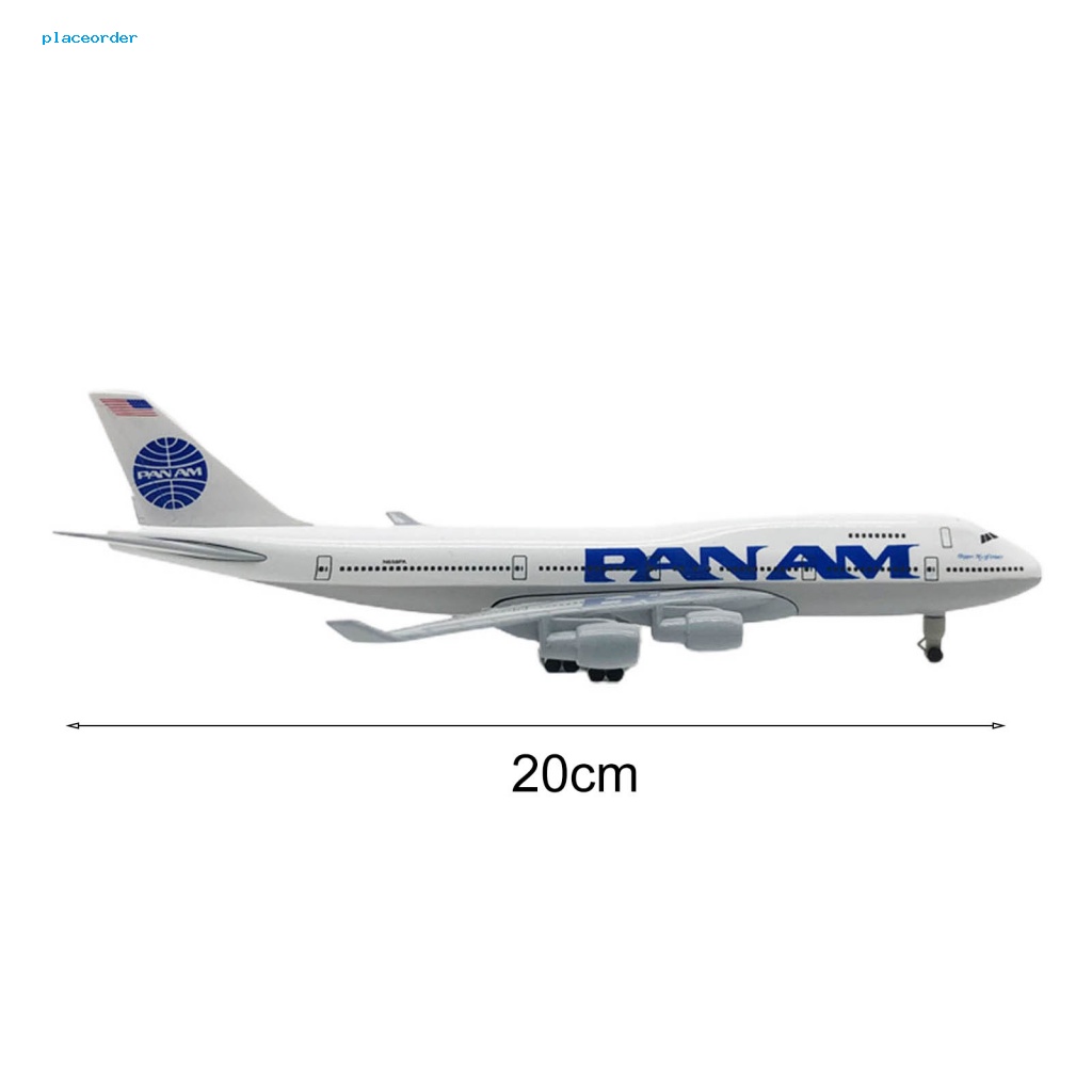 Đồ Chơi Máy Bay Boeing 747 Bằng Hợp Kim Nhỏ Gọn Dành Cho Lớp Học