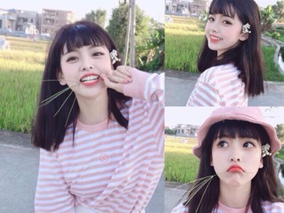 Tóc giả💕❤️Freeship-mái ngố tóc thật-ảnh thật