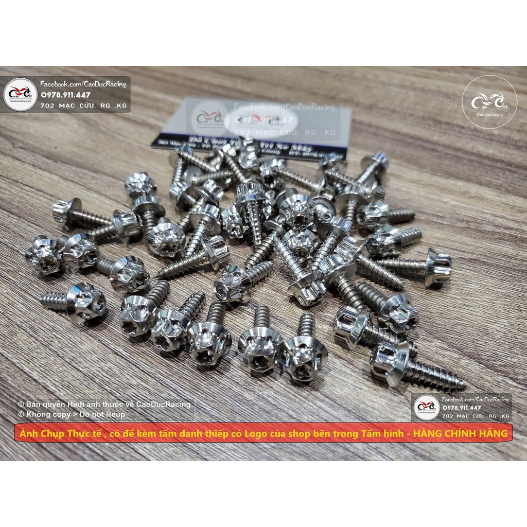 ốc salaya ren cưa xoắn dàn áo mẫu S3