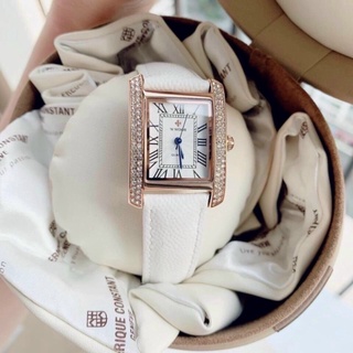 (MTP.46) Đồng Hồ Nữ WWOOR 8806 Mặt Vuông Dây Da Thời Trang Đẹp (Bảo hành 12 tháng)