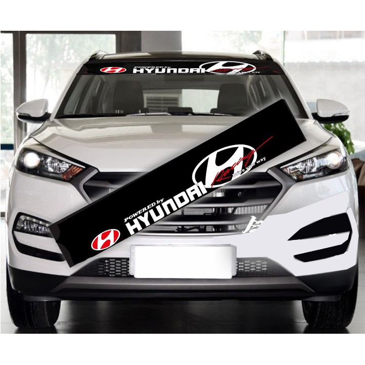 Tem dán kính lái chống nắng ô tô Hyun