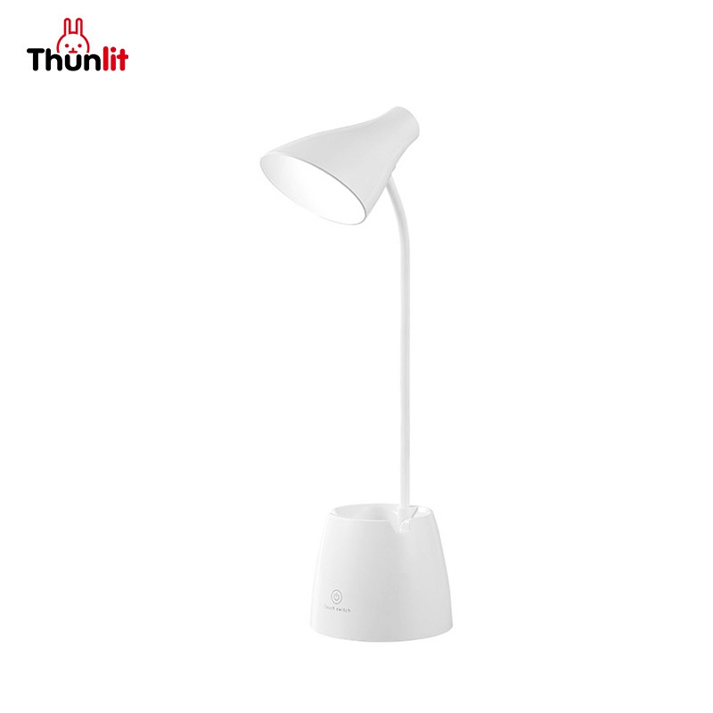 Đèn học Thunlit có hộp đựng bút cắm USB 3 nhiệt độ màu có thể điều chỉnh độ sáng