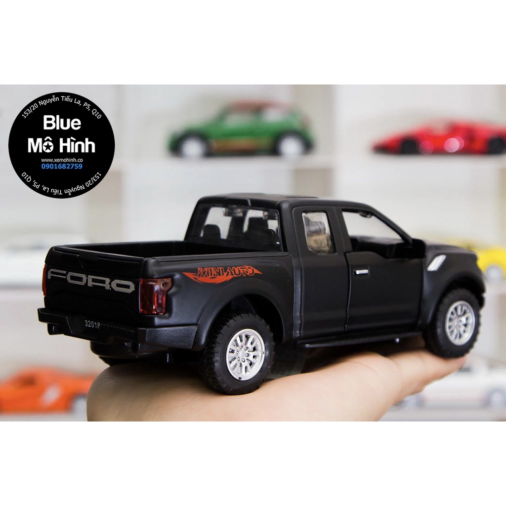 Xe mô hình Ford F150 Raptor Pickup bán tải 1:32