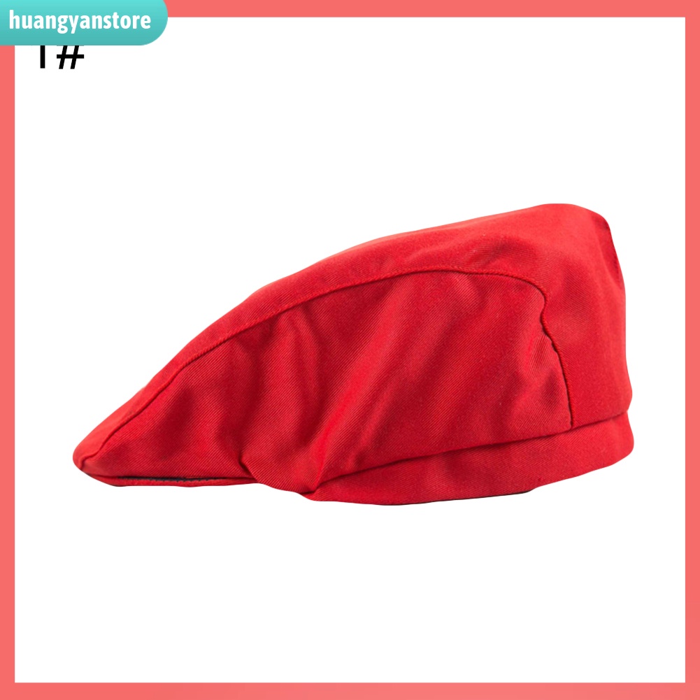 HY| Mũ beret dành cho người phục vụ làm bếp kiểu dáng cho unisex