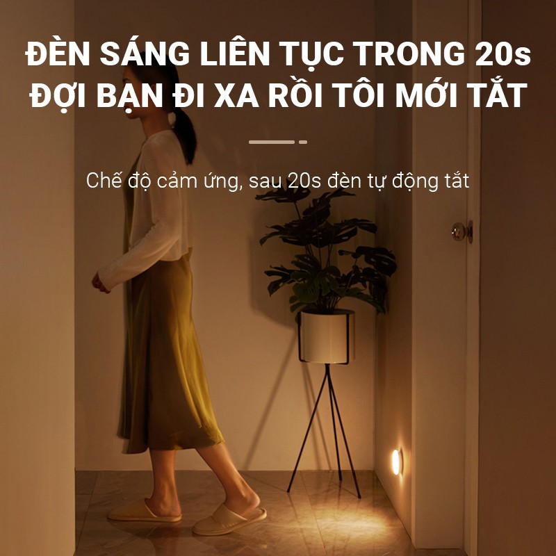 Đèn led cảm ứng chuyển động sạc pin tích điện dán tường nam châm tiện lợi,đèn ngủ cảm ứng chuyển động thông minh cao cấp