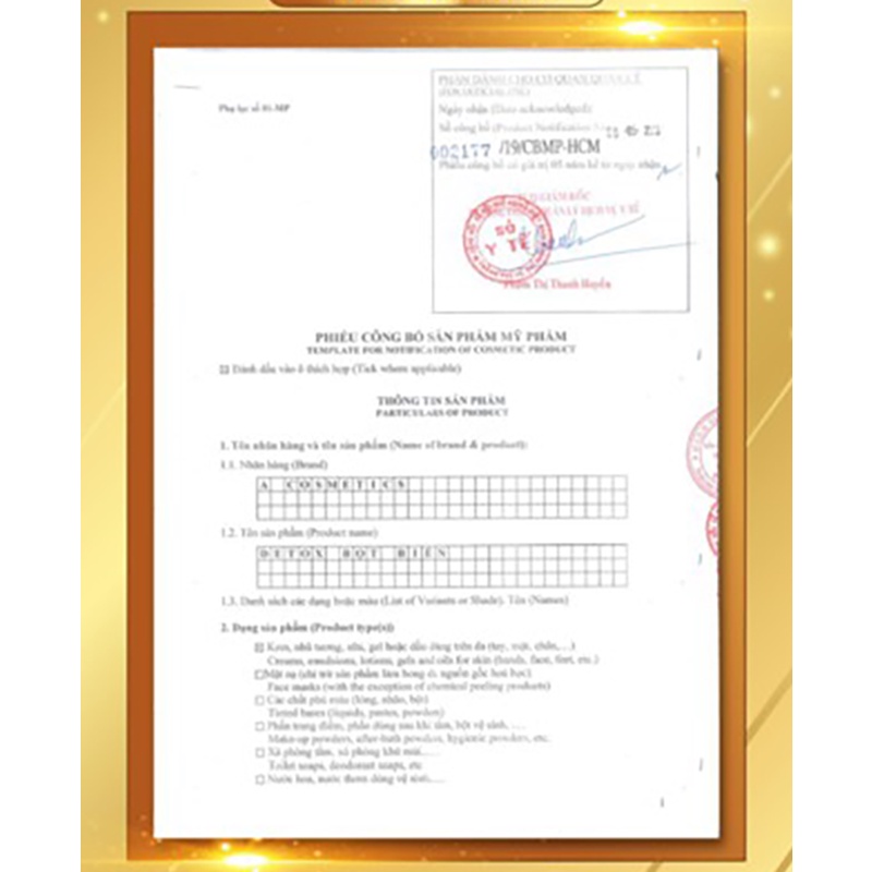 Detox Bọt Biển A Cosmetics Chính Hãng Mỹ Phẩm Phương Anh