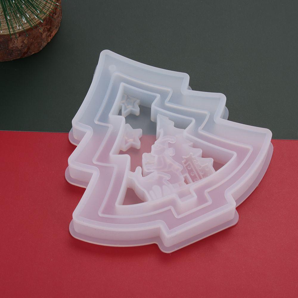 Khuôn Silicone Làm Trang Sức Hình Chữ Merry Christmas