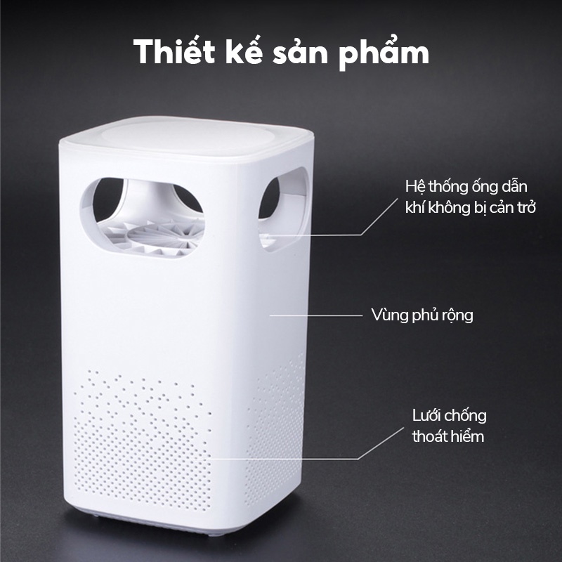 Đèn diệt muỗi và côn trùng HAN RIVER sử dụng an toàn tiện lợi