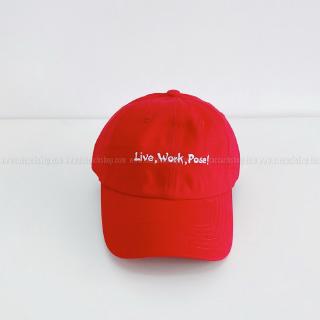 UNISEX Mũ cap live work pose Mucap175