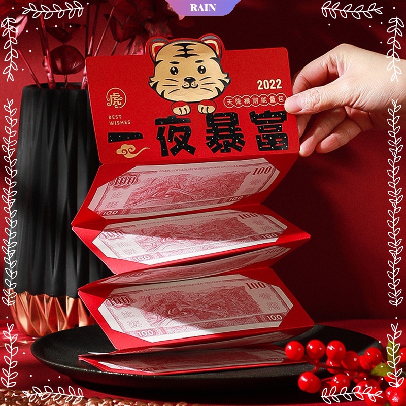Bao Lì Xì Đỏ Sáng Tạo Cho Năm Mới 2022