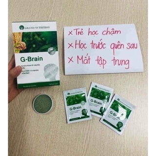 Cốm bổ não brain 30 gói cho bé