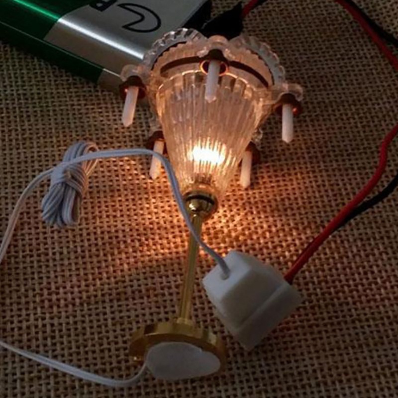 Đèn Trần 1 / 12 Trang Trí Nội Thất Cho Nhà Búp Bê