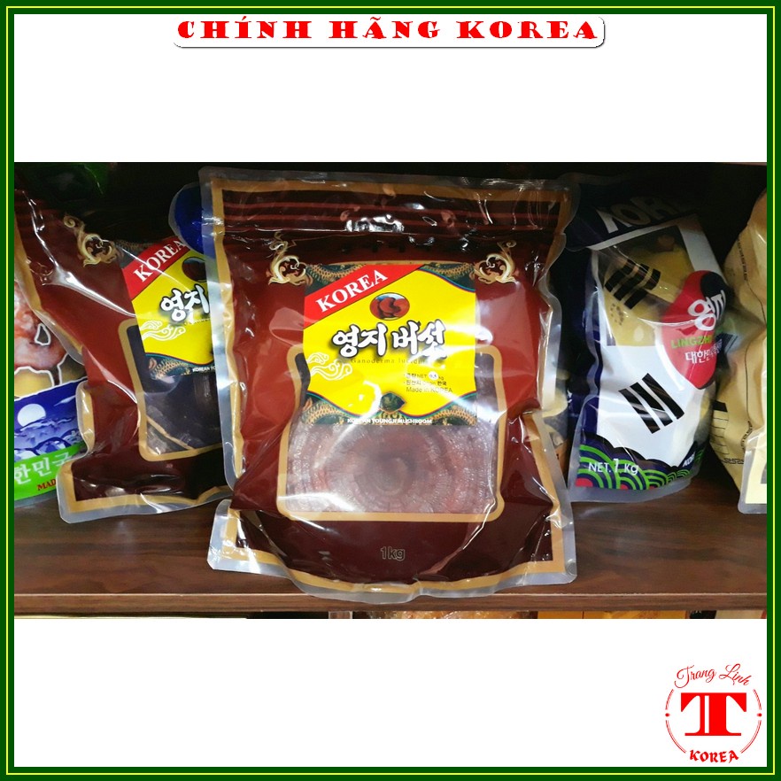 Nấm linh chi đỏ hàn quốc - Nấm túi nâu 1kg - Thải độc, thanh lọc cơ thể, phòng ung thư - tranglinh