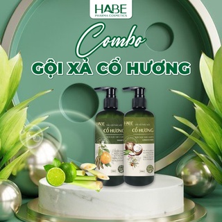Combo Dầu Gội + Dầu Xả Thảo Mộc Cổ Hương (Kích Mọc - Giảm rụng)