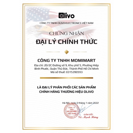 NỒI NƯỚNG ĐA NĂNG, NỒI CHIÊN KHÔNG DẦU OLIVO AF15 Thương hiệu Mỹ, bảo hành 24 tháng