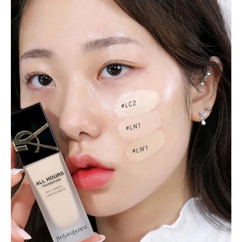 NEW 2022 - Kem Nền YSL All Hours Foundation Renovation LC2 Fullsize Fullbox