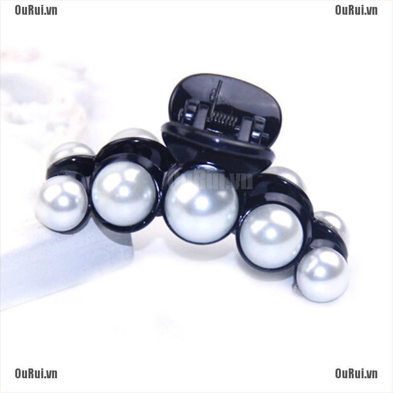Kẹp Tóc Giả Đính Ngọc Trai Thanh Lịch Dành Cho Nữ