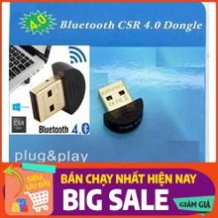 [FreeShip Toàn Quốc] USB Bluetooth 4.0 dùng cho máy tính Laptop, PC | USB Bluetooth CSR V4.0