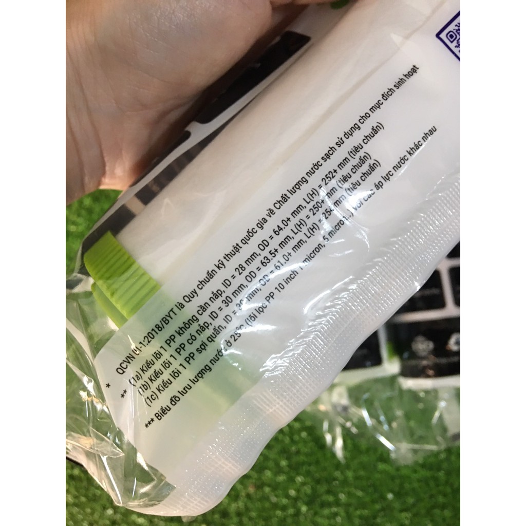 Lõi lọc nước AQUA số 1-Loại 10 inch-PP 5 Micron