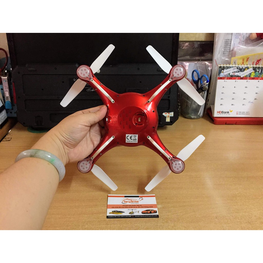 Flycam Syma X5UW có chế độ không đầu và giữ độ cao vượt trội