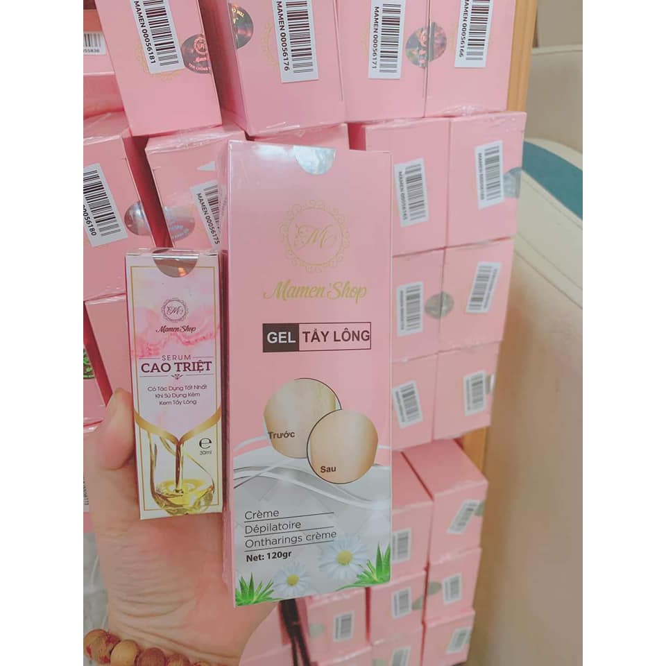 Mua 1 Tặng 1 Combo Gel Tẩy Lông Mamenshop | BigBuy360 - bigbuy360.vn