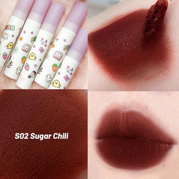 Son Kem Mịn Lì Sugar N Sugar Velvet Tint