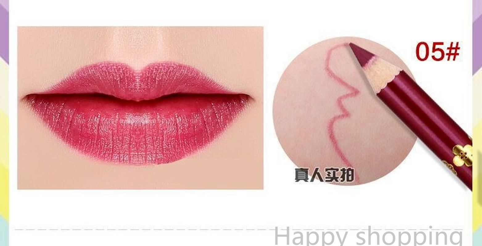 (Hàng Mới Về) Bút Kẻ Viền Môi 12 Màu Sắc Tùy Chọn Chống Thấm Nước Không Lem | BigBuy360 - bigbuy360.vn