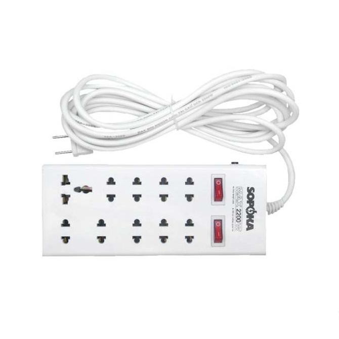 Ổ 10 cửa chịu nhiệt Sopoka 10Y4 - Điện Việt