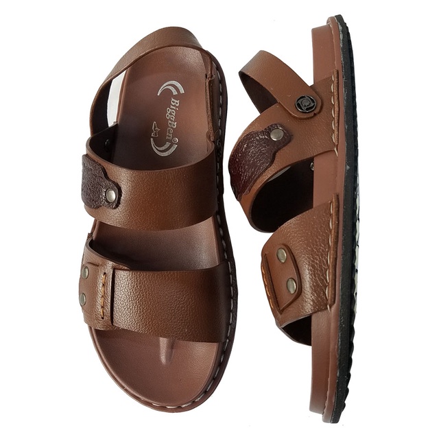 Giày Sandal Nam BIGBEN Da Bò Thật Cao Cấp SD74