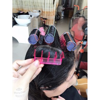 Kê trục uốn nóng chống bỏng da đầu tiện lợi cho salon