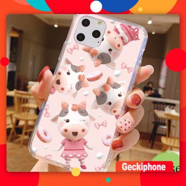 Ốp lưng iphone trâu cute 5/ Từ 6 đến 12 promax M843