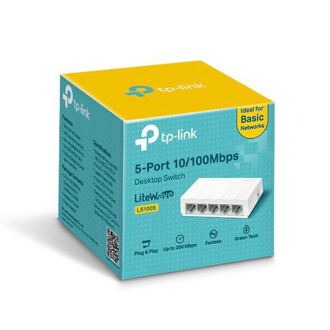 TP-Link -Switch 5 cổng 10/100Mbps - TL-SF1005D - Hàng Chính Hãng