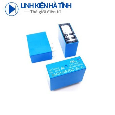 Linh kiện Relay 8 chân Songle SMIH-05VDC SMIH-12VDC SMIH-24VDC-SL-C loại 16A