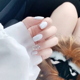 Set 24 móng tay giả thời trang xinh xắn cho nữ kèm keo + Tặng dũa/ miếng dán