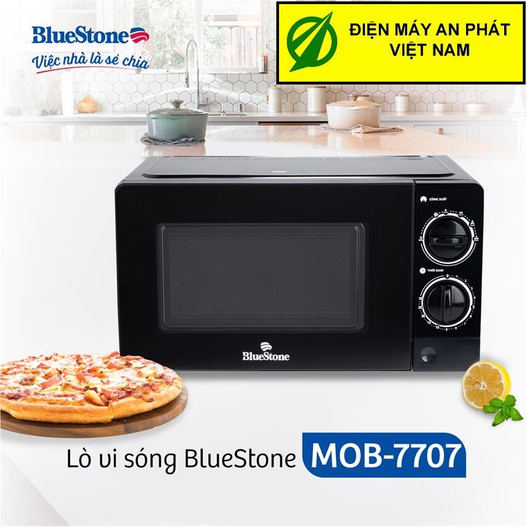 LÒ VI SÓNG CAO CẤP BLUESTONE MOB - 7707 ( DUNG TÍCH : 20 LÍT ) - Hàng Công ty , Bảo hành Toàn quốc